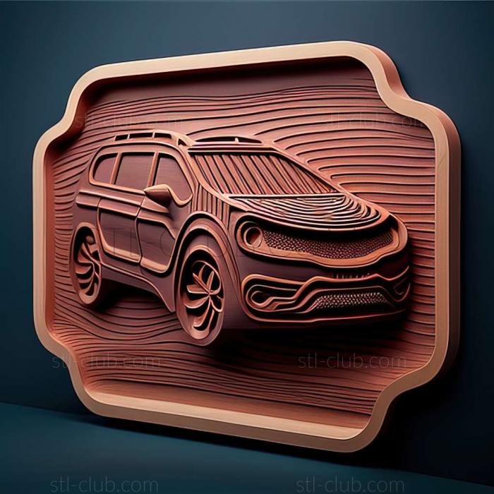 3D модель Chrysler Pacifica (STL)